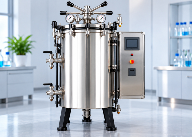 150L Triple Wall Fully Automatic Vertical Autoclave